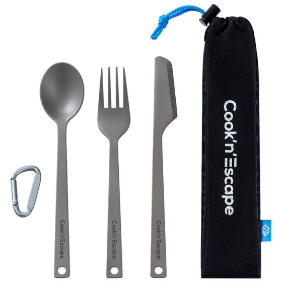 CA2005 3-Piece Titanium Cutlery Set Набор стол. приборов