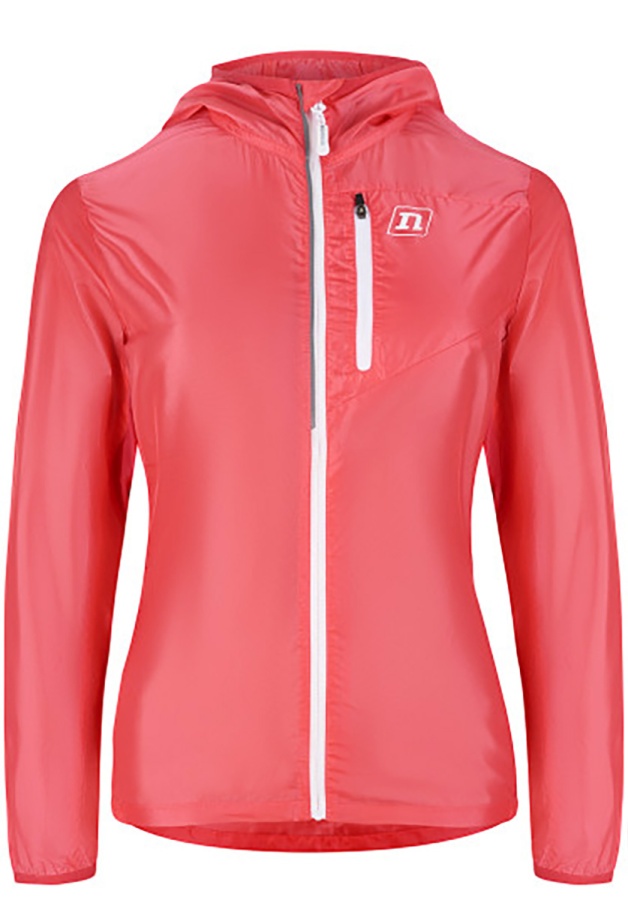 *Куртка NONAME WINDSHELL JACKET 22 WOS коралл 2001218-0070 женск.