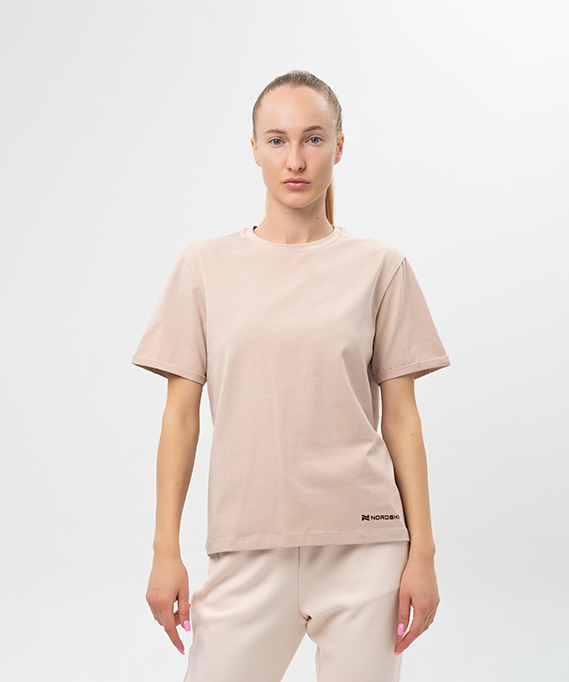 Футболка Nordski Simple Logo Beige W