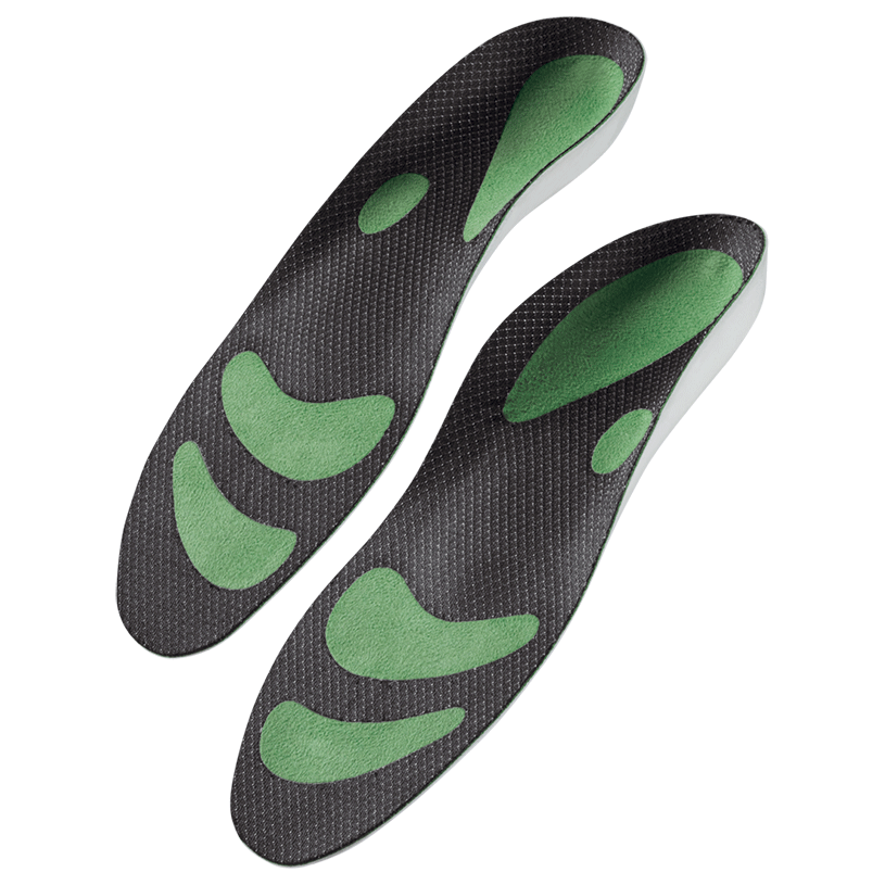 Стельки-супинаторы ортопедические Optimum Green