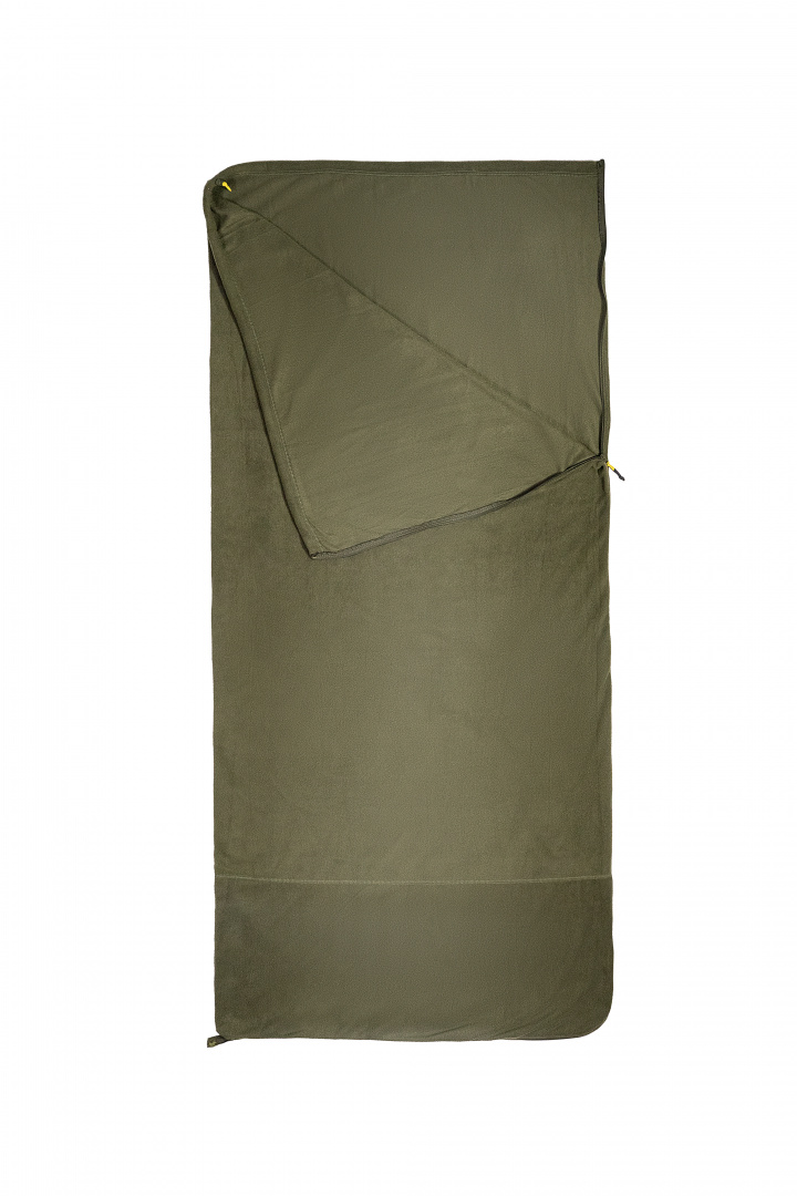 SHEET LINER FLEECE LITE вкладыш в спальный мешок (хаки)