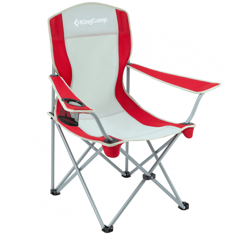 3818 Arms Chair кресло скл. cталь (84Х50Х96, черно-серый)
