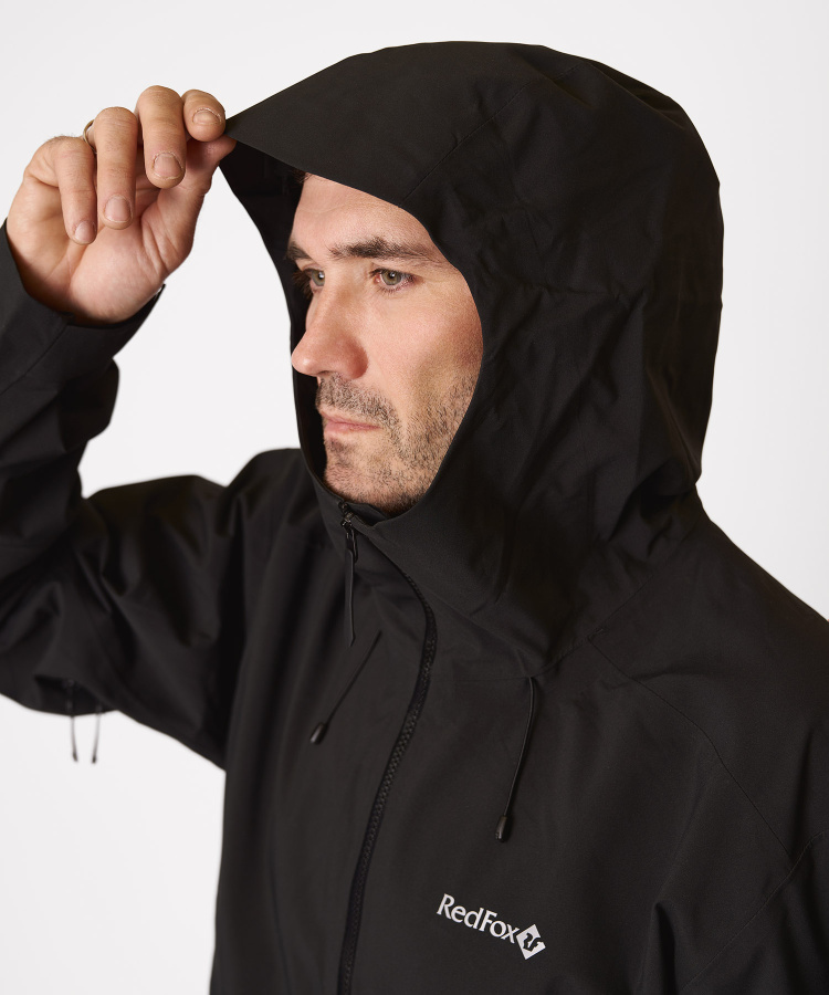 Куртка outdoor rain Мужская (50, 1000/черный, , , , , )