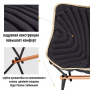 King Camp 2033 larch chair кресло скл. сталь (черный)