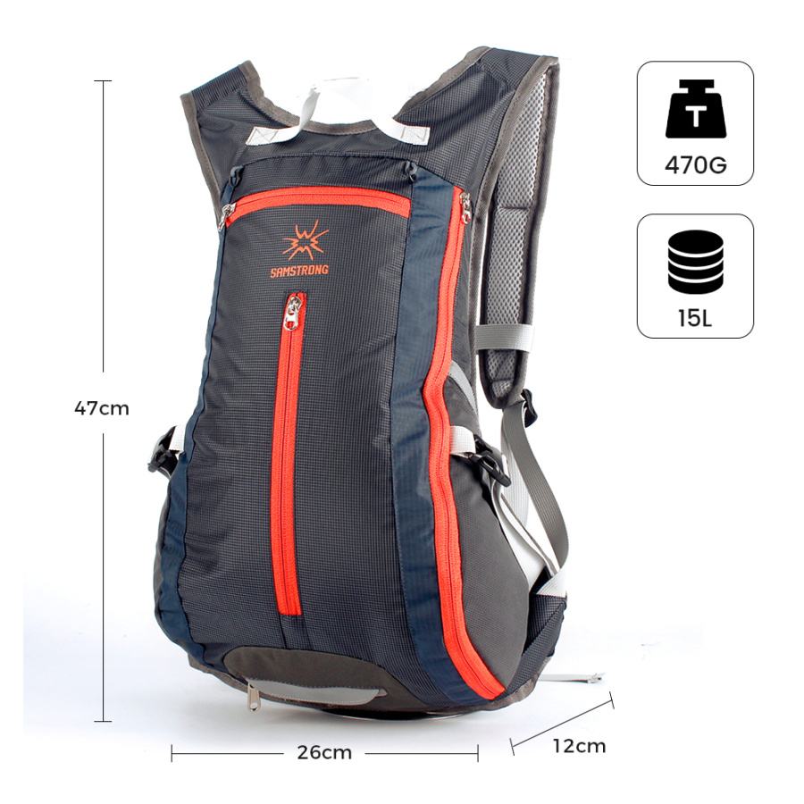 B0460 CYCLING BAG Рюкзак (черный)