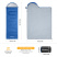 King Camp 3221 oasis 250s -3c 140+25 х 70 см спальный мешок (синий, левый)
