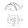 Talberg alpine expedition auto палатка talberg (зелёный)