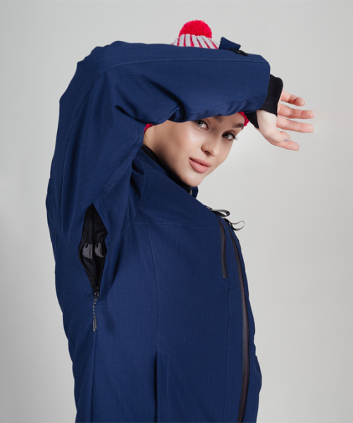 Горнолыжная куртка Nordski Lavin 2.0 Dress Blue W (38-S, DRESS BLUE, , , , , )