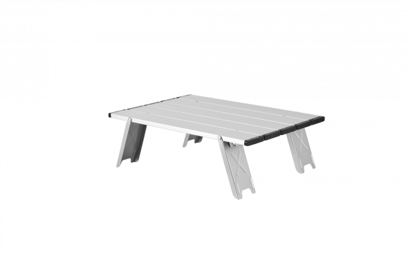 Atepa 2401 mini alunium table s стол скл. алюм (серебристый)