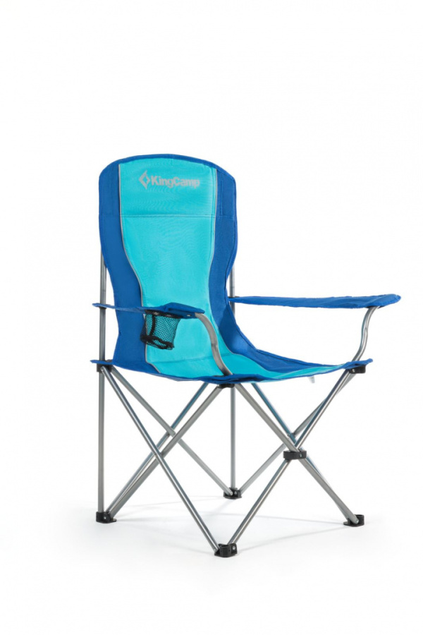 3818 Arms Chair кресло скл. cталь (84Х50Х96, черно-серый)