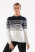 Термобелье футболка COZY FAIRISLE CREW NECK женская (L, 020 Black, , , , , )