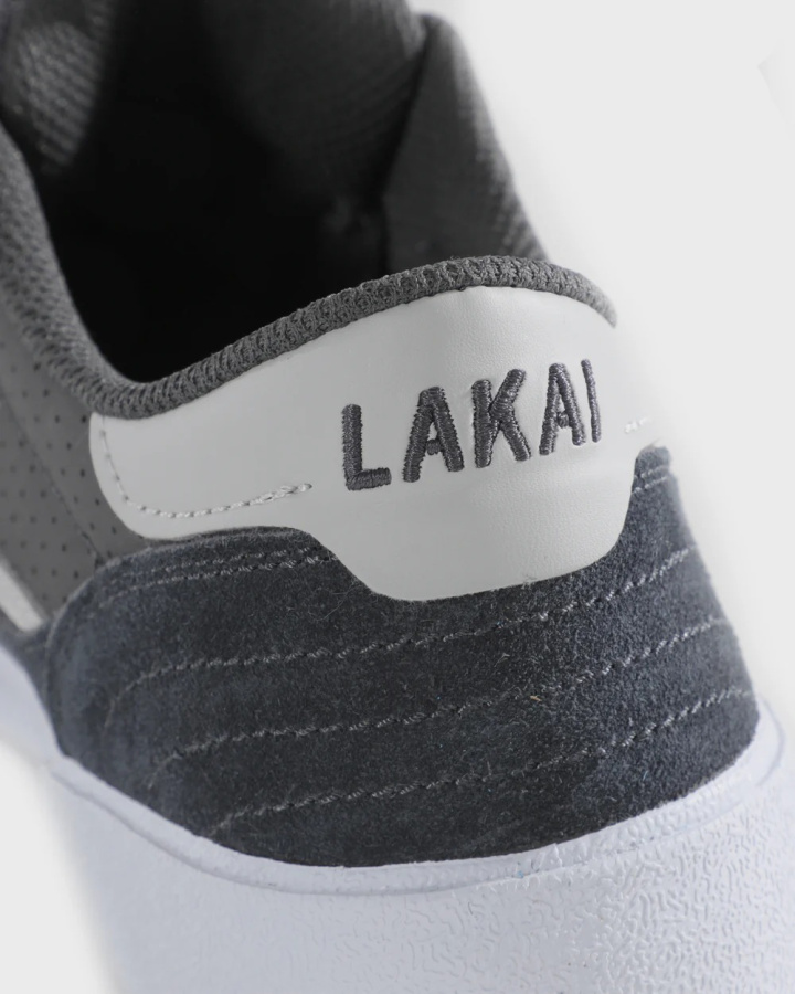 Кеды Lakai Cambridge (42, CHARCOAL SUEDE/WHITE, , , , , )