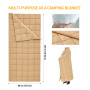 King Camp 2218 grassy 600 -22°с 203x96 спальный мешок (-22°с, коричневый левый)