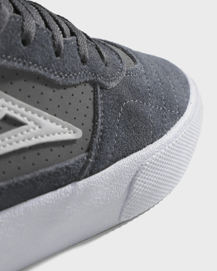 Кеды Lakai Cambridge (42, CHARCOAL SUEDE/WHITE, , , , , )