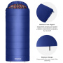 King Camp 2002 superior 400l -18с 205x84 спальный мешок (-18°c, красный, левый)