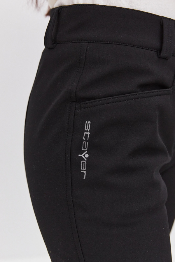 *Брюки 24-24520 Soft Shell жен. (44, 10 Черный, 170, , , , )