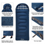 King Camp 2211 cloud 300 -13°с 230х90 спальный мешок (-13с, синий левый)