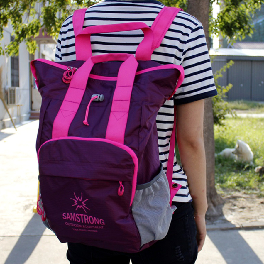 B0255 ULTRA-LIGHT BACKPACK склад. сумка-рюкзак (черный)