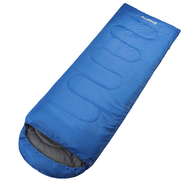 King Camp 3121 oasis 250 -3с 190+30x75 спальный мешок (синий, правый)