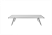 Atepa 2403 mini alunium table l стол скл. алюм (серебристый)