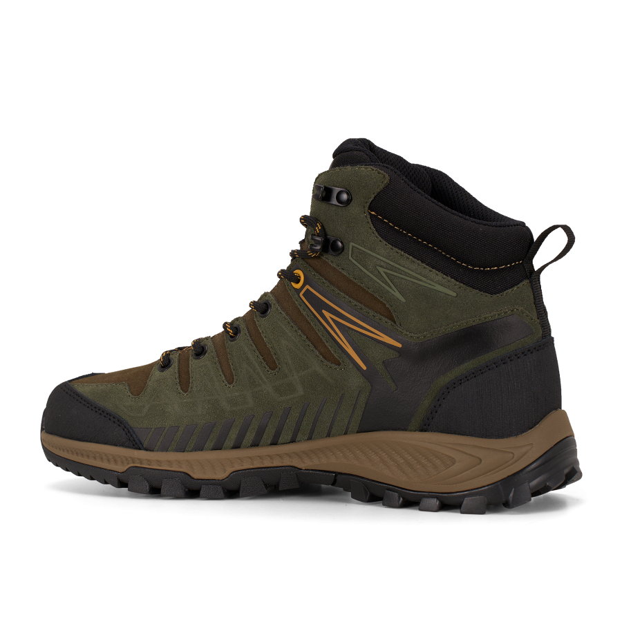 Ботинки THUNDER LEATHER MID WP (43, DARK GREEN / HONEY, , , , , )