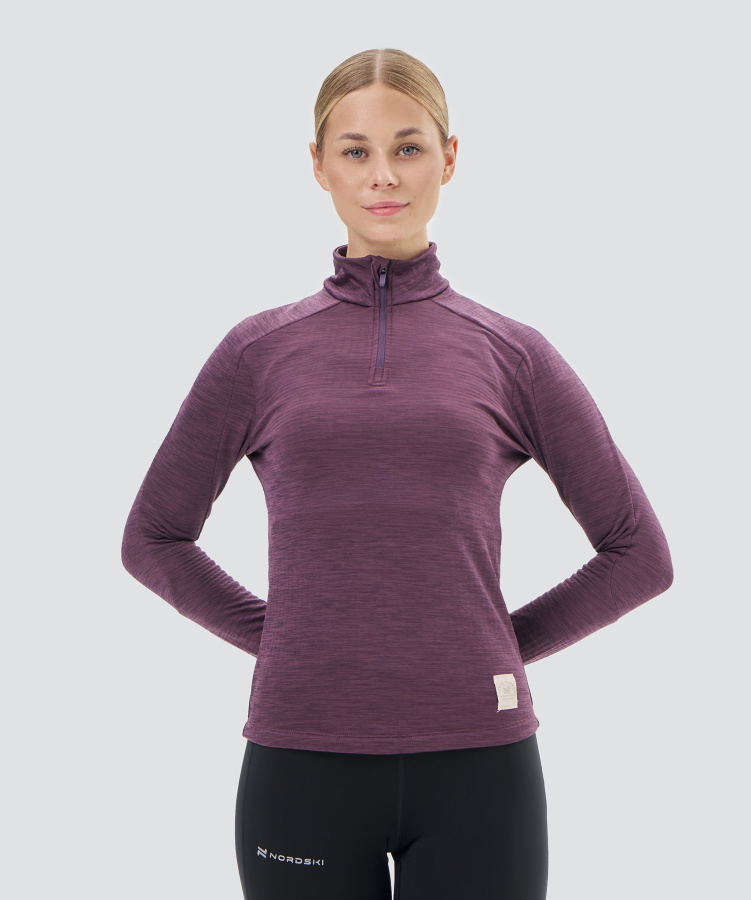 Лонгслив Nordski Impulse Plum W (42-L, Plum, , , , , )
