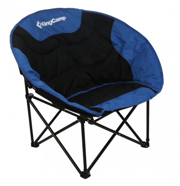 King Camp 3816 moon leisure chair кресло скл. cталь (84х70х80 синий)