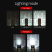  v380 multi-functional outdoor work light фонарь (синий)