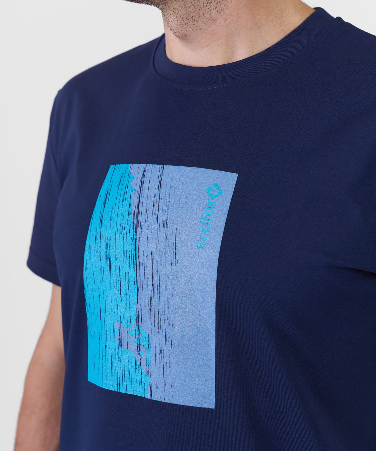 Футболка Rock Мужская (XL, 9100/т.синий, , , , , )