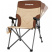 King Camp 2225 polar c30 кресло скл. сталь (84х59х101см, бежевый-коричневый)