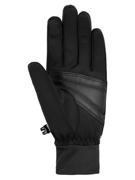 Перчатки Saskia TOUCHTEC (8, Black/Silver, , , , , )