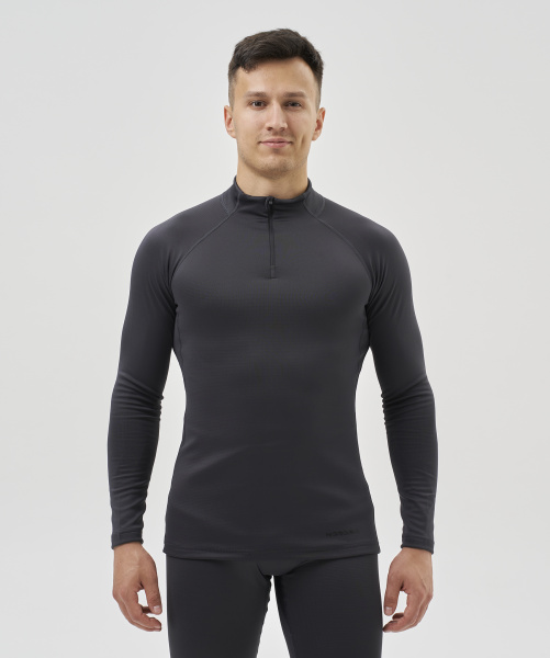 Рубашка Nordski Intense Half Zip Grey (46-S, Grey, , , , , )