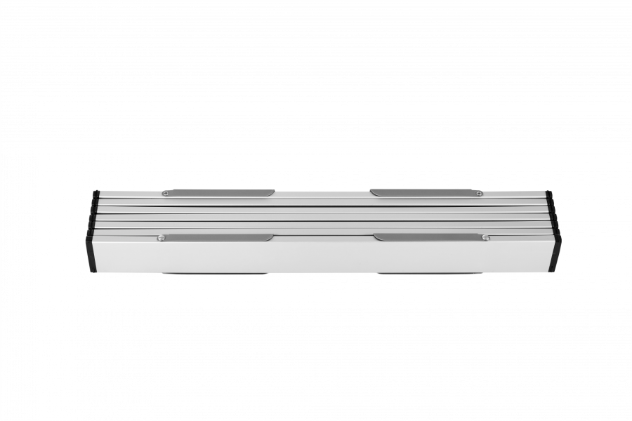 2403 MINI ALUNIUM TABLE L стол скл. алюм (серебристый)