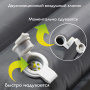 Talberg luxor air grey mat коврик надувной (185х60х8,оливковый)