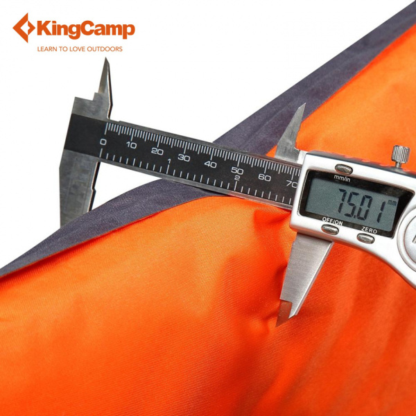 King Camp 3584 delux single коврик самонад (198x63x7,5 см)