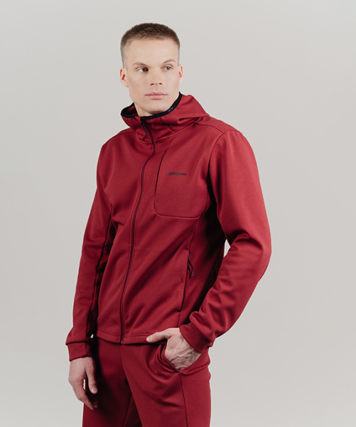Толстовка Nordski Bonfire Ruby (46-S, Ruby, , , , , )