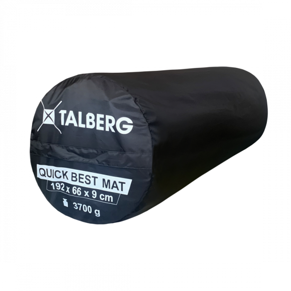 Talberg quick best mat самонадувающиеся коврики (серо-синий,192х66х9 см)