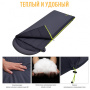 Atepa 2101 rocky 520l -4°с 230х90 спальный мешок (-4°c, черный/графитовый правый)