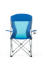 King Camp 3818 arms chair кресло скл. cталь (84х50х96, черно-серый)