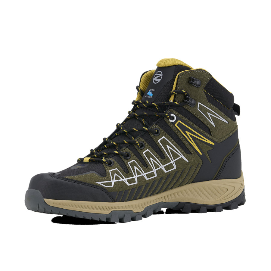Ботинки THUNDER MID WP (42, Olive/Yellow, , , , , )