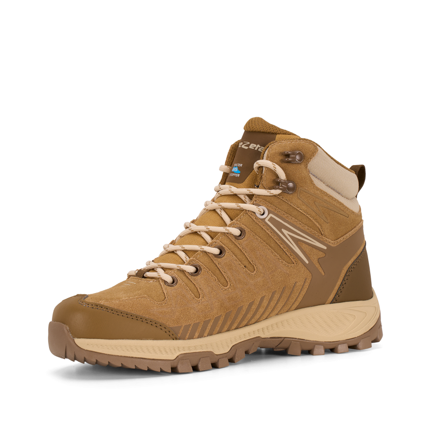 Ботинки THUNDER LEATHER W'S MID WP (36, BRONZE / CREAM, , , , , )