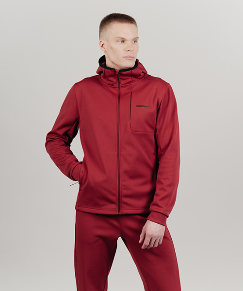 Толстовка Nordski Bonfire Ruby (46-S, Ruby, , , , , )