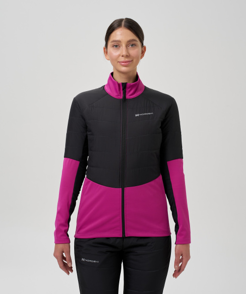 Куртка Nordski Hybrid Pro 2.0 Fuchsia/Black W (38-S, Fuchsia/Black, , , , , )
