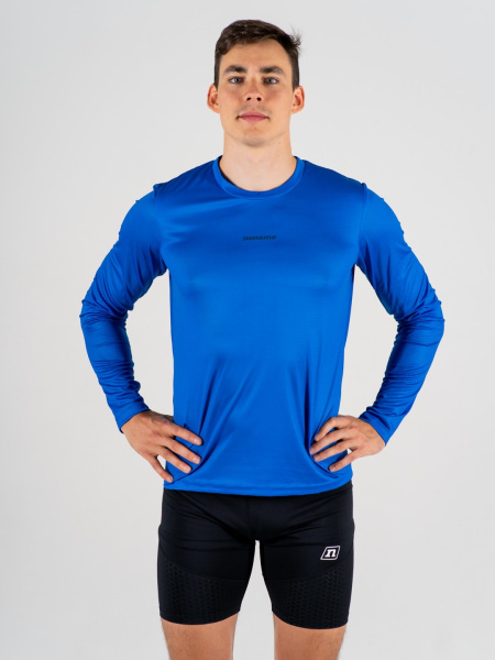 *Рубашка NONAME AIR T-SHIRT LS UX BLUE 6000225-0005 (6-L, Синий, , , , , )
