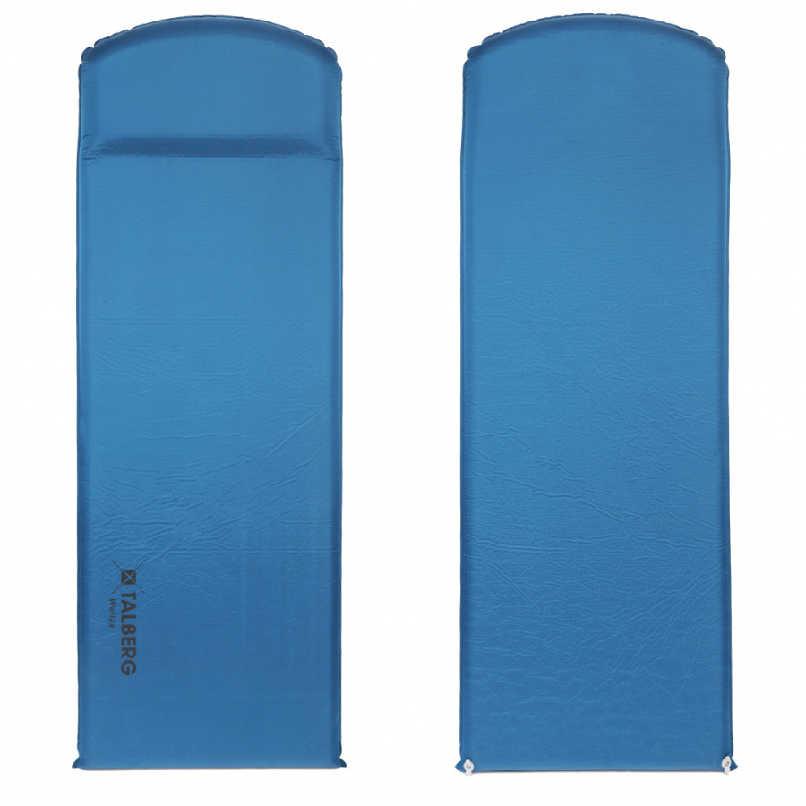 WELLAX MAT самонадувающиеся коврики (синий 195x71x7,5 см)