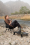 Atepa 2405 ultralight square low chair кресло скл. (черный)