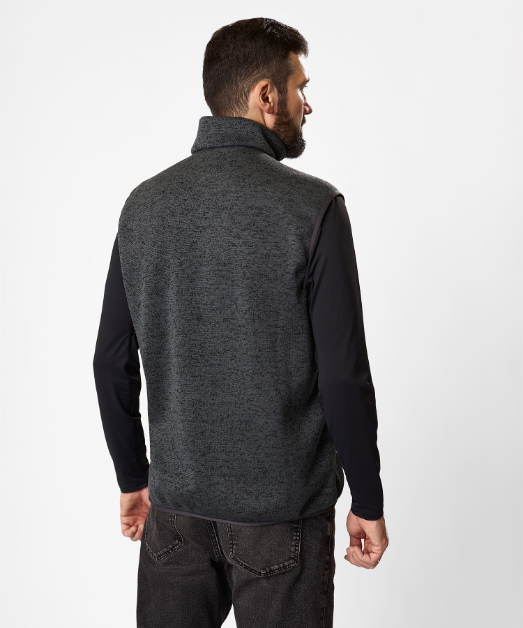 Жилет Tweed Мужской (S, 3000/т.серый, , , , , )