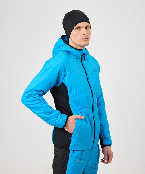 Куртка Nordski Hybrid Warm 2.0 Light Blue/Black (48-M, Light Blue/Black, , , , , )