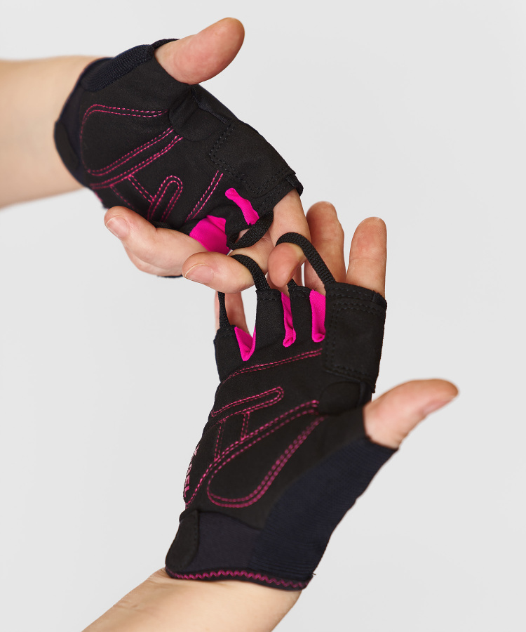 Перчатки Trek II (XS, 1004/черный/indian pink, , , SS17)
