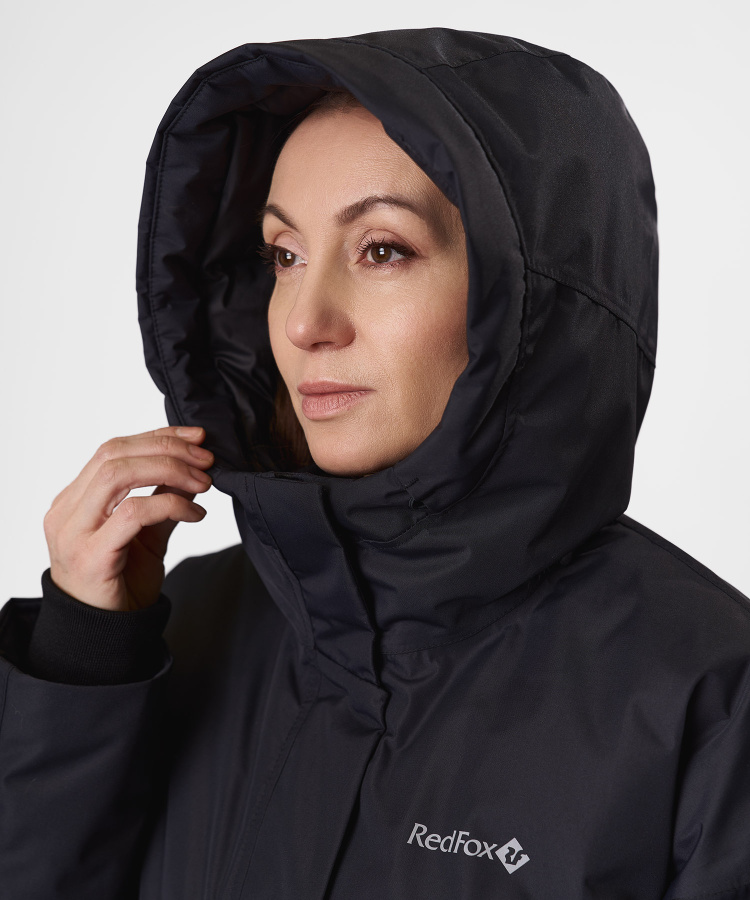 Пальто пуховое Urban Fox VI Женское (XL, 1000/черный, , , , , )